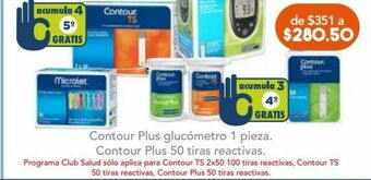 Farmacia San Pablo Contour plus tiras reactivas c/50pz oferta