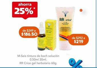 Farmacia San Pablo M uno tint bach sol 0.50ml fgo c/30ml oferta
