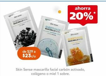 Farmacia San Pablo Skin sense masc fac carbon ac sob c/1pza oferta