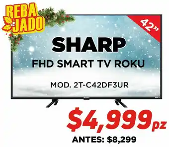 HEB Smart tv sharp oferta