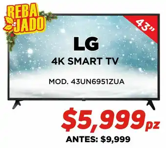 HEB Smart tv lg oferta
