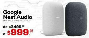 RadioShack Google nest audio / gris oferta