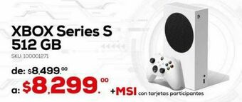 RadioShack Consola xbox series s / 512 gb ssd / blanco oferta
