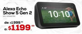 RadioShack Amazon echo show 5 alexa 2da generación / negro oferta