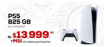 RadioShack Consola playstation 5 / 825 gb ssd / blanco oferta