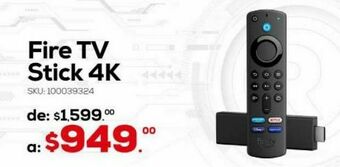 RadioShack Amazon fire tv stick 4k / ultra hd 4k / hdmi / negro oferta