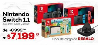 RadioShack Nintendo switch 1.1 / 32 gb / joy-con gray oferta