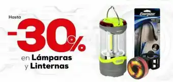 En lámparas y linternas