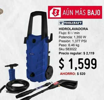 Sodimac Homecenter Hidrolavadora vert 1300 psi oferta