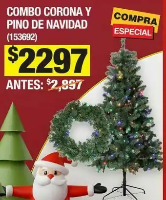 The Home Depot Combo navideño iluminado led multicolor 1.98 m 2 piezas oferta
