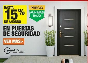 The Home Depot Puerta de seguridad oferta