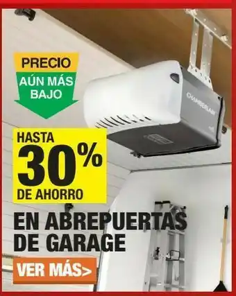 The Home Depot Abrepuertas puerta de garaje oferta