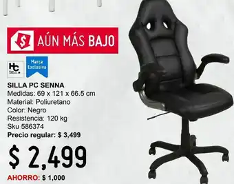 Sillon pc senna negro