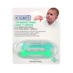 Farmacias YZA DR. TALBOT´S LIMPIADR NARIZ/OIDOS A 2PZ oferta