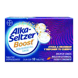 Farmacias YZA Alka Seltzer Boost 10 Tabs oferta