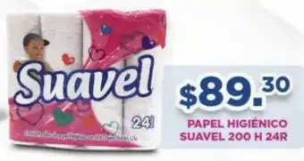 Papel Higiénico Suavel 200 H 24R