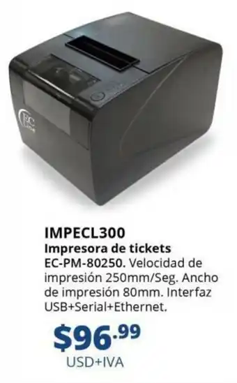 IMPECL300 Impresora de Tickets