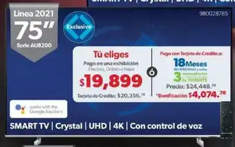 Sam's Club Samsung Smart TV 75" oferta