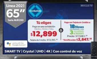 Samsung Smart TV 65"