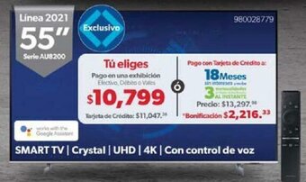 Sam's Club Samsung Smart TV 55" oferta
