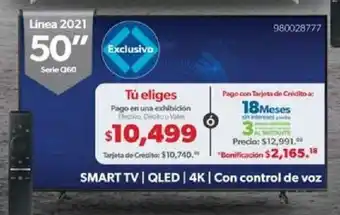 Sam's Club Samsung Smart TV 50" oferta