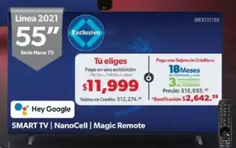 Sam's Club Smart TV 55" oferta