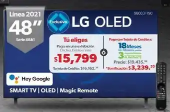 Sam's Club LG Smart TV 48" oferta