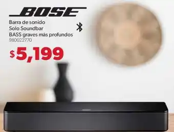 Sam's Club Bose Barra de Sonido oferta