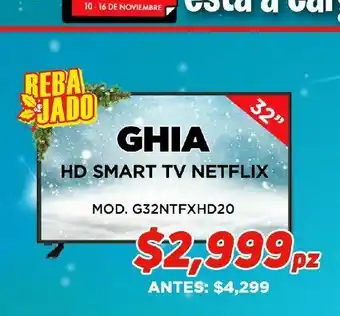 Hd smart tv netflix ghia