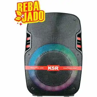 HEB Bafle 8" recargable ksr-link ksw-5008 oferta