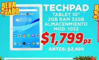Tablet 10" techpad