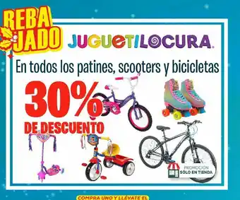 HEB Patines, scooters y bicicletas oferta