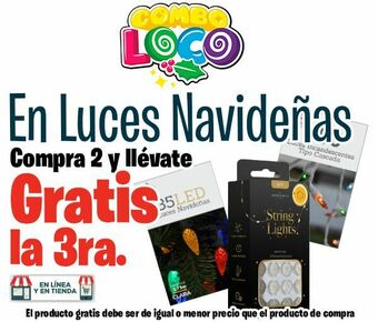 HEB Luces de navidad oferta