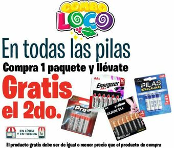 HEB Pilas oferta