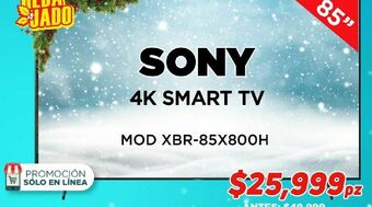 HEB Sony 4k smart tv oferta