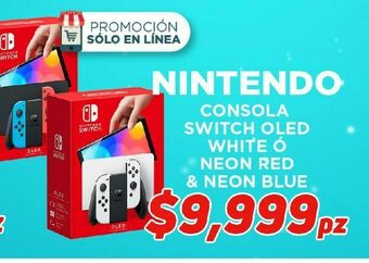 Nintendo consola switch oled white