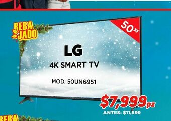 HEB Lg 4k smart tv oferta