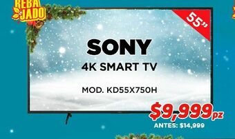 HEB Sony 4k smart tv oferta