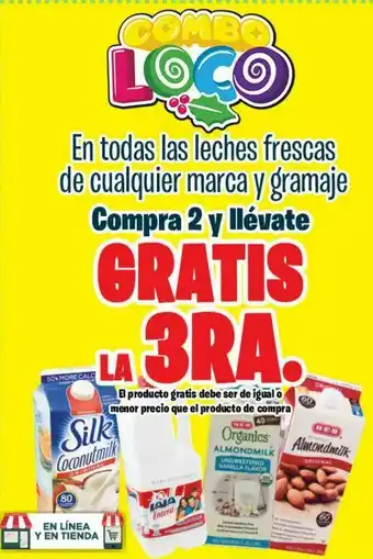 En todas las leches frescas