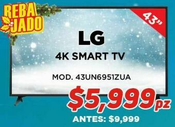 HEB Lg 4k smart tv oferta