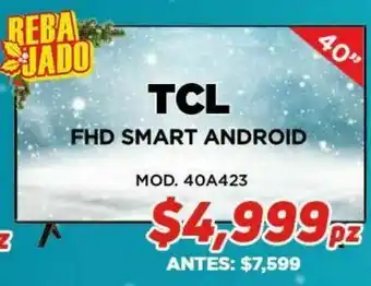 HEB Tcl fdh smart android oferta