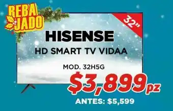 HEB Hisense pantalla 32 smart tv oferta