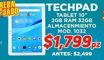 Techpad tableta 10 mod. 1032
