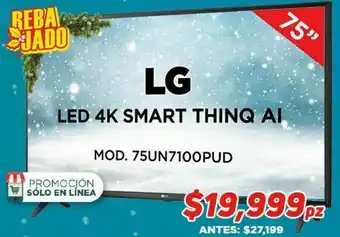 Lg led 4k smart thinq ai