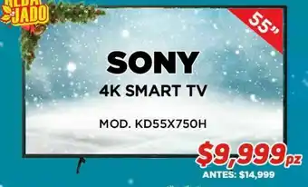 HEB Sony 4k smart tv oferta