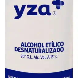 Farmacias YZA Yza Alcohol Etilico 70 Desnatur 500Ml oferta