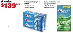 City Club CREST Pasta dental complete oferta