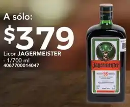 City Club JAGERMEISTER Licor oferta