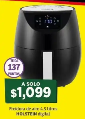 Soriana Híper Freidora De Aire 4.5 Litros HOLSTEIN Digital oferta