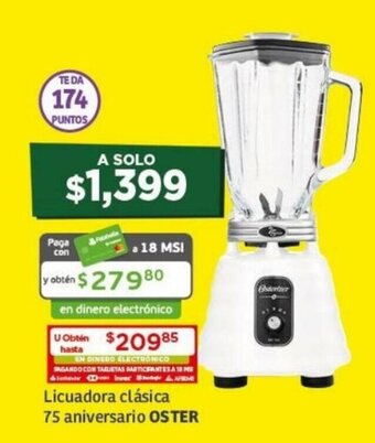 Licuadora Clasica 75 Aniversario OSTER